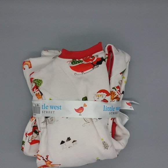 Little West Street Dear Santa Onesie Hat Set - Picture 5 of 7